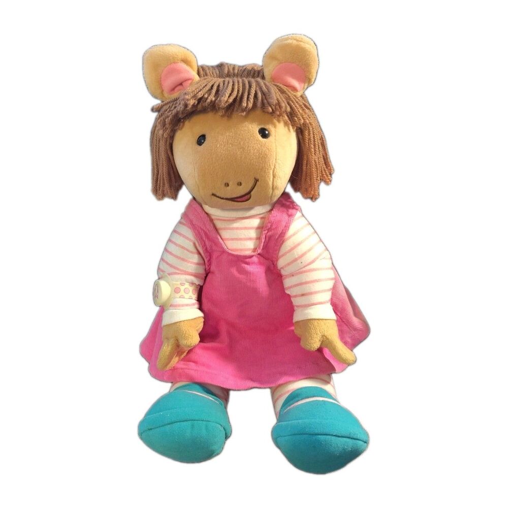 Microsoft Actimates DW Arthur Sister Interactive Talking Plush 1998 WORKS 22"